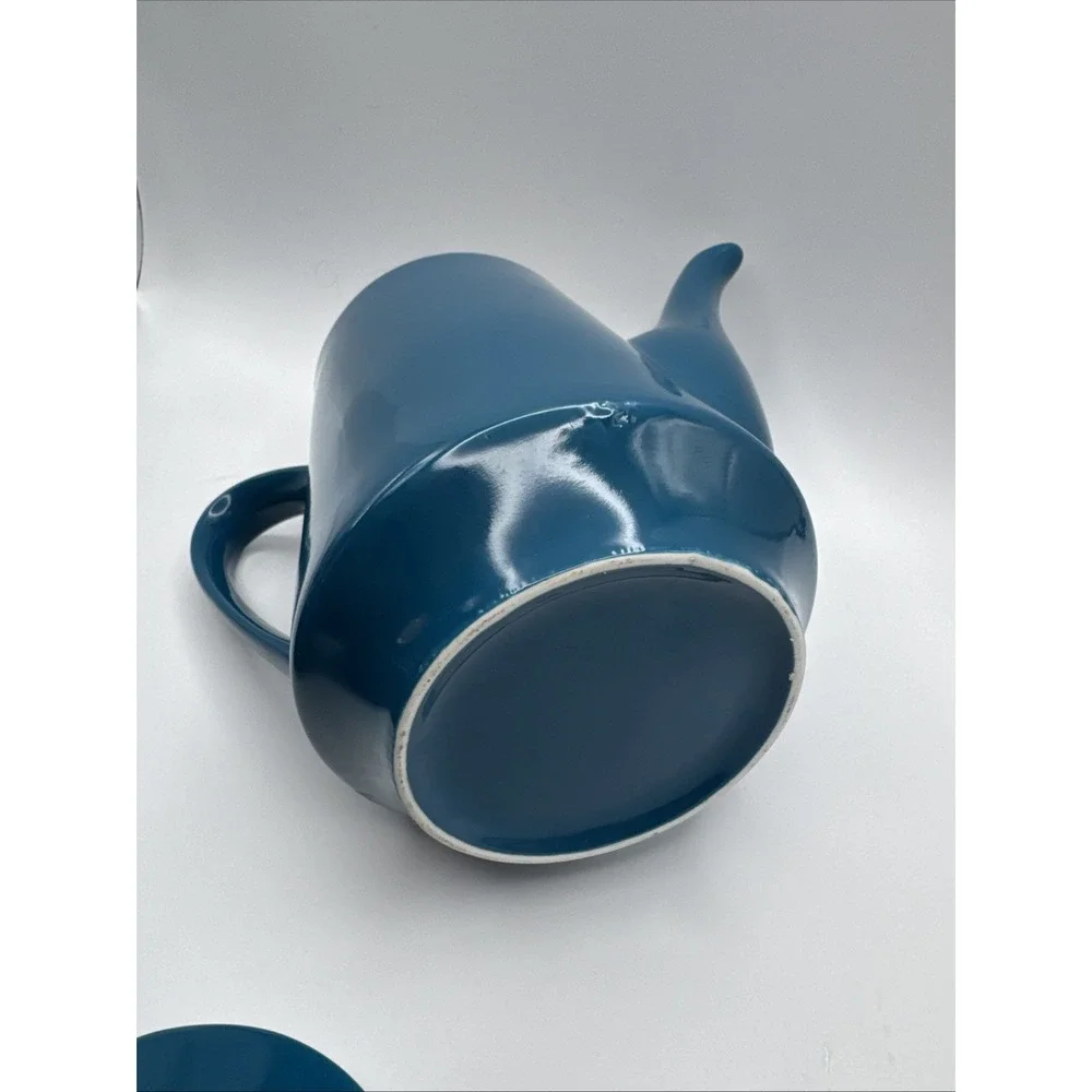 Mid Century‎ Modern Tea Coffee Set Teapot Creamer Sugar Japan Nautical Vtg MCM